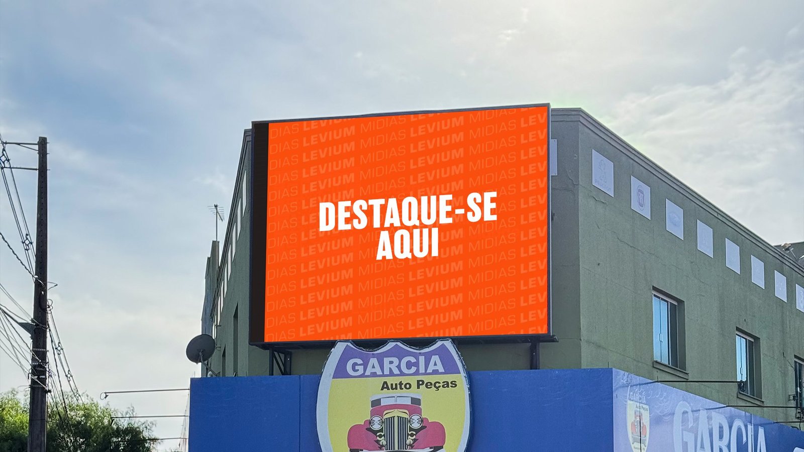 Painel LED Rotatória Amigão — Av. Curitiba